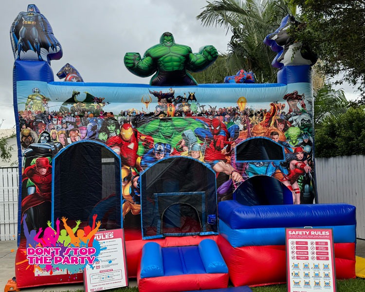 Super Heroes Combo Jumping Castle