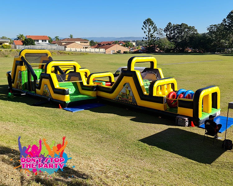 35mtr Toxic Inflatable Obstacle Course