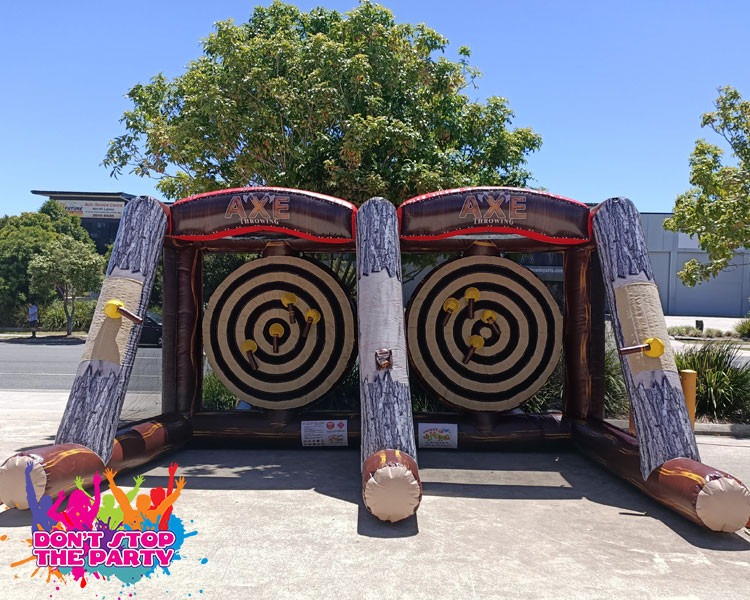 Inflatable Axe Throwing