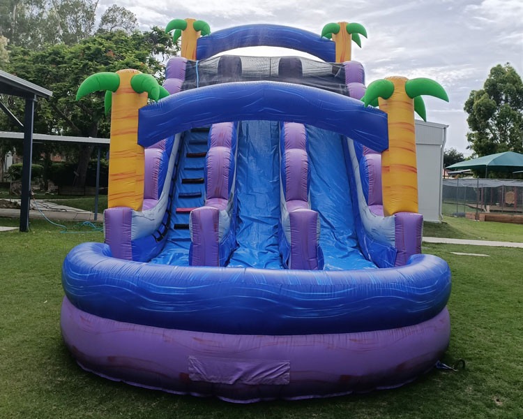 Purple Tropical Water Slide