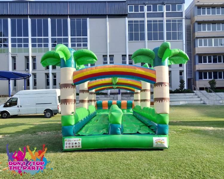 Rainbow Palms Slip N Slide